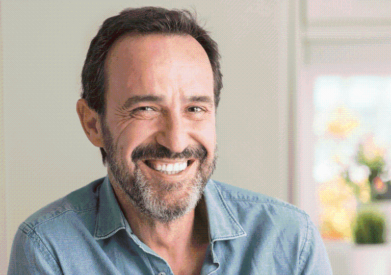 man smiling